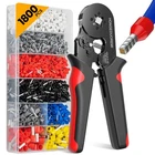 Ferrule Crimping Tool Kit,wire Crimper Connectors 4 Corners New. Price: $23.30.