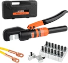 Hydraulic Crimping Tool And Wire Kit, Range 12AWG-2/0AWG, 8 Pai... New. Price: $57.95.