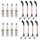 Spark Plugs & Wires Set For Chevy Gmc Cadillac Hummer V8 M8-48322 New. Price: $56.99.
