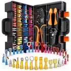 Crimping Tool Kit For Heat Shrink Connectors, Awg Red, Blue, Yellow New. Price: $62.51.
