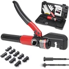 Upgraded Hydraulic Crimping Tool For 1/8" 3/16" Stainless Steel Cable Railing... New. Price: $60.54.