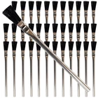 Pro Grade Acid Brushes 36 Count 3/8 Inch Boar Hair Flux New. Price: $11.32.