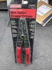 Sears Craftsman Usa Nos Wire Cutter Stripper Crimper 82563 Large 10-22AWG New. Price: $66.95.