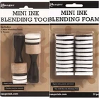 Tim Holtz Ranger Mini Ink Blending Tool + 20 Round Foam Refills Bundle New. Price: $11.95.