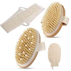 Dry Brushing Body Brush, Natural Boar Bristle Deep Cleansing Self Care Supplies New. Price: $10.99.