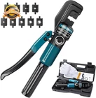 Upgrade Crimping Tool/hydraulic Crimper With 9 Dies For Stainless Stee New. Price: $58.34.