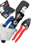 Amzcnc Hydraulic Hand Crimper Tool For Stainless Steel Cable Railing Blue New. Price: $88.10.