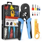 Wgge Ferrule Crimping Tool Length: 8.6 Inches, Width: 5.7 Blue/ Black New. Price: $28.99.