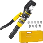 Hydraulic Crimping Tool, 12 Awg 2/0 Plier, 10 Ton Hand New. Price: $50.79.