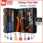 Someline Crimping Tool Kit, Self-adjusting Pliers For Wire Ferrules Awg New. Price: $29.88.