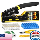 Therathy RJ45 Pass Through Ethernet Crimper Kit CAT5E CAT6 Modular Plug New. Price: $73.05.