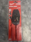 Milwaukee 48-22-3084 Ratcheting Insulated Terminals Crimper New. Price: $22.99.