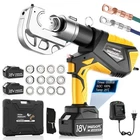 Swansoft Electric Hydraulic Cable Lug Crimping TOOL,12TON 6AWG-800MCM,(HCT-400A) New. Price: $803.93.