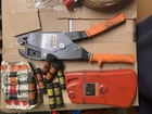 Burndy OH25 Hytool Crimper Vintage With Case And Crimps Minimal Nice Used. Price: $195.00.