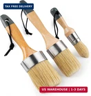 Mister Rui Chalk Paint Brushes, 3 Pack Wax Set, Round Use With New. Price: $22.36.