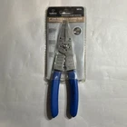 Southwire 8" Long Nose Multi-purpose Tool Crimper Stripper Blue Handle New. Price: $8.25.