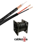 RG59 Siamese Coaxial Cable 20AWG 18/2 Cctv Security Camera Bulk Wire Black 500FT New. Price: $79.95.