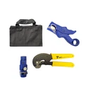 Times Microwave Systems LMR-400 Coaxial Cable Tool Kit Strip Crimp Cut RG213 214 New. Price: $1093.64.