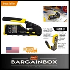 Klein VDV226-110 Ratcheting Modular Crimper For RJ11/RJ45 With Ergonomic Grip New. Price: $91.79.