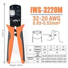 IWS-3220 Crimping Plier Iwiss Hand Crimper Tools Suits Clik-mate,molex Aa New. Price: $52.00.