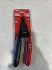 New Milwaukee 48-22-3080 Awg Low Voltage Dipped Grip Wire Stripper. Price: $24.99.