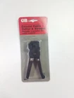 Gardner Bender SE-98 RG-58, RG-59 & RG-6 Coaxial Cable Cutter Stripper New. Price: $10.99.