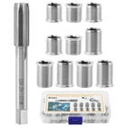Xuyelora Spark Plug Thread Repair Kit, M10X1.0 Bolt M12X1.0 Tap Silver New. Price: $21.46.