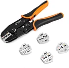 Kf Cptec Crimping Tool Set 5PCS - Ratchet Wire Crimper Kit Quick Exchange Jaw New. Price: $45.00.