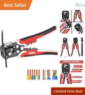 Wire Stripper Alloy Steel 8IN Multi-function Cut & Crimp Tool For Awg 10-24 New. Price: $19.97.