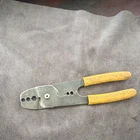 Ideal Wire Stripper Crimper Tool With Yellow Handles Used. Price: $11.99.