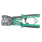 Eclipse 300-063 In Ratchet Crimper 8P8C/RJ-45, 6P2C/6P4C/6P6C RJ-11 And RJ-14 New. Price: $47.59.