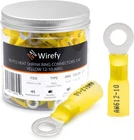 Wirefy 90 Pcs Heat Shrink Ring Terminals 1/4" Resistant Connectors -... New. Price: $45.49.