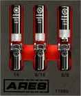 Ares 3-PIECE Magnetic Spark Plug Socket Set 3/8-INCH Drive Universal Joint Tool New. Price: $80.99.