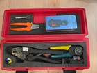 Trompeter Iso 9001 TK2-17 Coax Bnc Connector Crimp Tool CT4L And Stripper Extras Used. Price: $99.99.