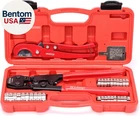 Icrimp Pex Pipe Clamp Crimping Tool Kit Cinch Crimper For Stainless Steel New. Price: $56.23.
