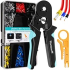Crimping Tool Kit Wire Ferrules Crimper With 1400PCS Electric New. Price: $25.35.