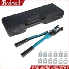 16 Mt Hydraulic Wire Terminal Crimper W/13 Dies Battery Cable Lug Crimping Tool New. Price: $39.53.