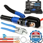 Solsop Hydraulic Crimping Tool 10 Ton 9 Hex-dies Battery Cable Crimper 12-2/0 Aw New. Price: $69.97.