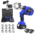18V Cordless Hydraulic Crimping Tool Electrician Cable Lug Crimper New. Price: $304.55.