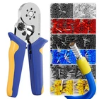 Haisstronica Crimping Tool Kit Wire Ferrules Crimper With 1200PCS Red New. Price: $35.12.