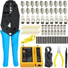 Coaxial Cable Tool Kit - Bnc Crimp For RG58, RG59, RG62, RG174, Black New. Price: $57.11.