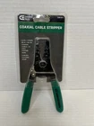 Commercial Electric Coaxial Cable Stripper RG-6 RG-59 18 Awg Model # CE70808 New. Price: $8.99.