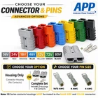 Anderson SB50 Connector 50A 600V Multi Color Housing Complete Set New. Price: $13.99.