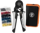 34060 Ferrule Crimping Tool Set With Ratcheting Square Crimper Pliers, 1200 Wire New. Price: $90.99.