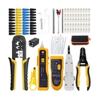Leatbuy Crimper Set RJ45 Kit CAT5 CAT6 Crimping Tool... Usa Fast Ship New. Price: $68.38.