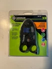 Greenlee PA1119 Data Coax Stripper For RG6,6QUAD,59,CAT6,5E,5,UTP/STP, New. Price: $20.00.