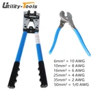 Battery Cable Lugs Crimping Tool Wire Crimper & Cutter For 6-50MM New. Price: $27.03.