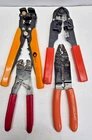 4 Network Cable Modular Crimper/cutter/stripper & Ratch Crimping Tools Used. Price: $8.95.