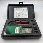 Black Box FT099A Universal Coaxial Crim Tool Kit. Used. Price: $14.50.