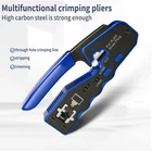 RJ45 Crimp Tool End Pass Through Cutter CAT6 CAT5E 8P8C Plugs Connector New. Price: $11.87.